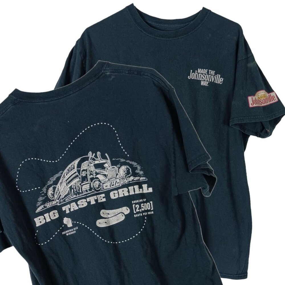 Johnsonville Big Taste Grill Graphic T-Shirt M